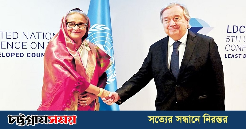 যুদ্ধ বন্ধে কার্যকর পদক্ষেপ নেওয়ার আহ্বান প্রধানমন্ত্রীর