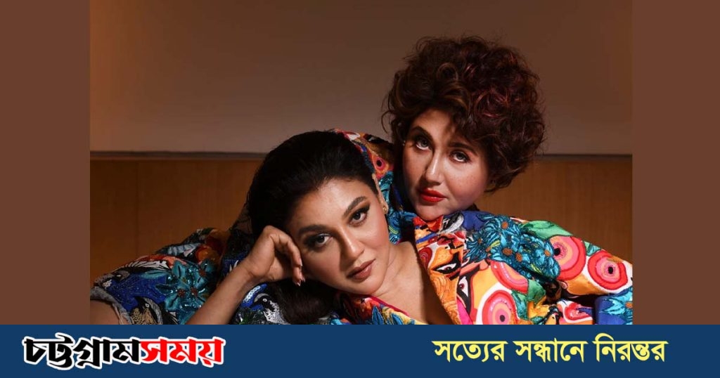 একসঙ্গে ক্যামেরার সামনে জয়া-স্বস্তিকা