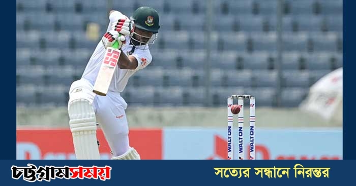 মারমুখী ব্যাটিংয়ে শান্তর সেঞ্চুরি