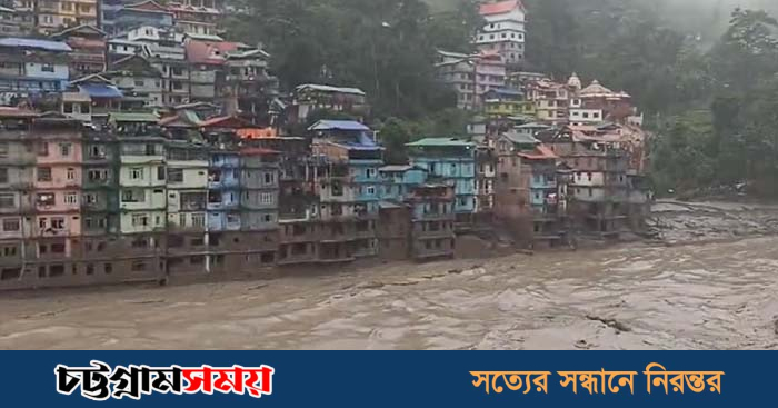 সিকিমে বন্যা