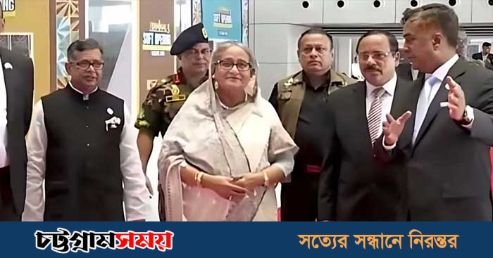 থার্ড টার্মিনালের উদ্বোধন অনুষ্ঠানে প্রধানমন্ত্রীর যোগদান