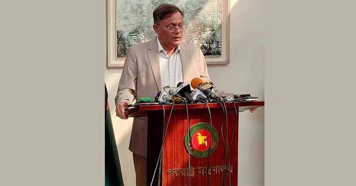 পররাষ্ট্রমন্ত্রী ড. হাছান মাহমুদ